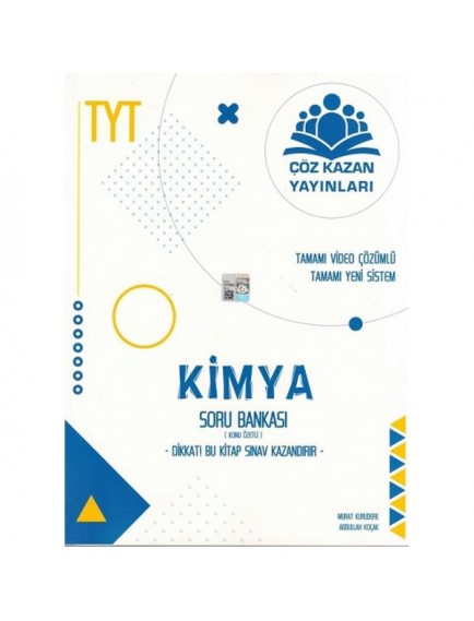 Çöz Kazan Yayınları Tyt Kimya Konu Özetli Soru Bankası