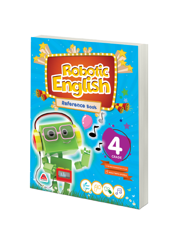 Damla Yayınları 4. Sınıf Robotıc English Reference Book