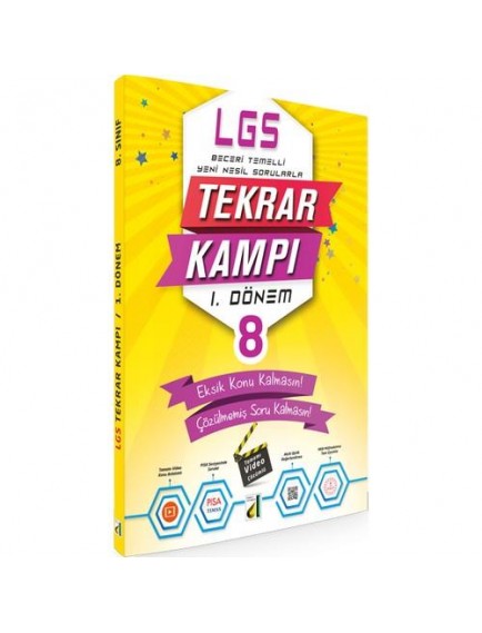 Damla Yayınları 8. Sınıf 1. Dönem LGS Tekrar Kampı