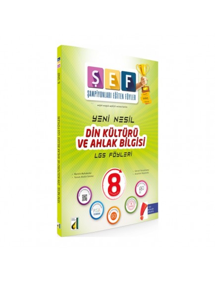 Damla Yayınları 8. Sınıf Yeni Nesil Din Kültürü Ve Ahlak Bilgisi Lgs Föyleri