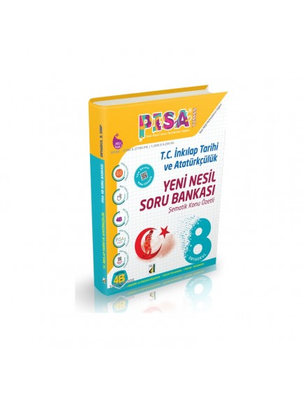 Damla Yayınları 8. Sınıf Pisa Yeni Nesil T.C. İnkılap Tarihi Ve Atatürkçülük Soru Bankası