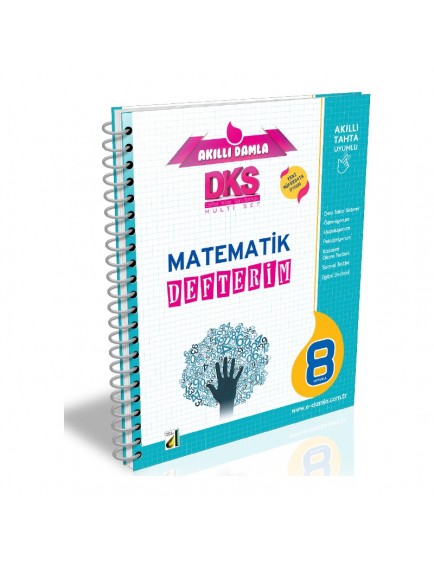 Damla Yayınları 8. Sınıf Dks 4B Matematik Defterim