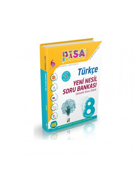 Damla Yayınları 8. Sınıf Pisa Yeni Nesil Türkçe Soru Bankası