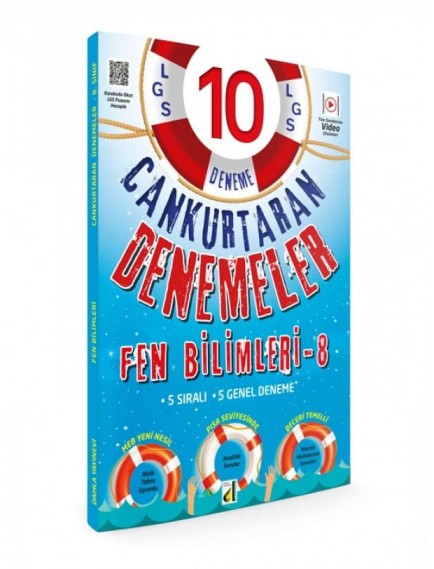 Damla Yayınları 8. Sınıf Fen Bilimleri Cankurtaran 10'Lu Deneme