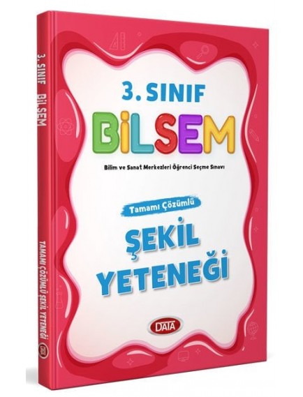 Data Yayınları 3. Sınıf Bilsem Şekil Yeteneği
