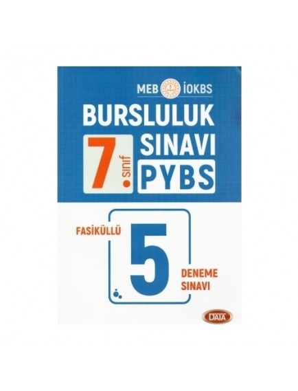 Data Yayınları 7. Sınıf Pybs Bursluluk Sınavı Fasiküllü 5 Deneme