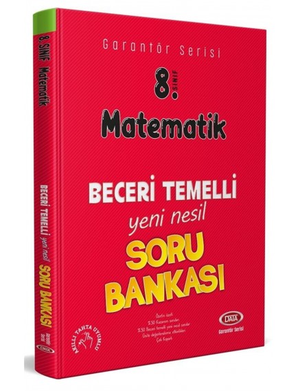 Data Yayınları 8. Sınıf Matematik Garantör Soru Bankası