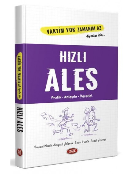 Data Yayınları Ales Hızlı Vaktim Yok Zamanım Az Diyenler İçin