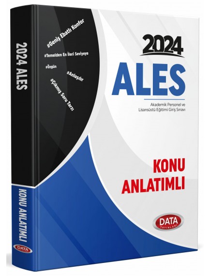 Data Yayınları Ales Konu Anlatımlı Temelden En İleri Seviyeye