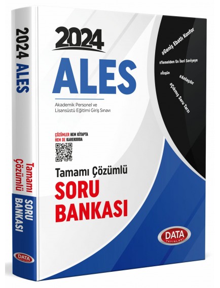 Data Yayınları Ales Tamamı Çözümlü Soru Bankası 