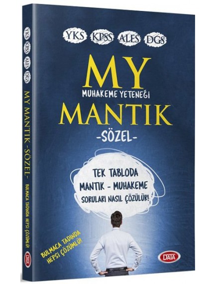 Data Yayınları Kpss-Ales-Dgs Sözel My Mantık Soru Bankası
