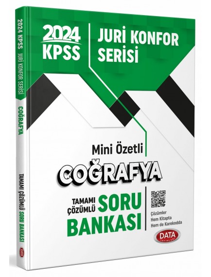 Data Yayınları Kpss Coğrafya Juri Konfor Serisi Mini Özetli Soru Bankası