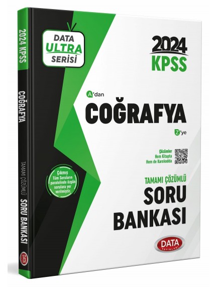 Data Yayınları Kpss Coğrafya Ultra Seri Çözümlü Soru Bankası