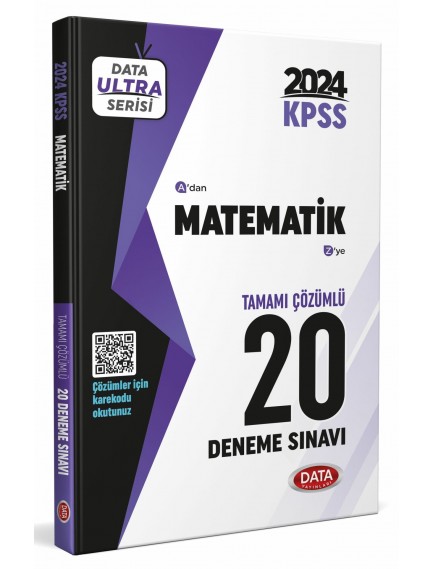 Data Yayınları Kpss Matematik 20 Deneme Sınavı