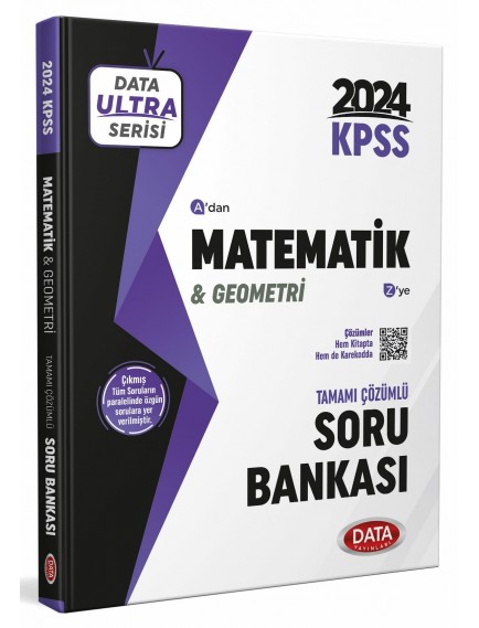 Data Yayınları Kpss Matematik Ultra Seri Çözümlü Soru Bankası