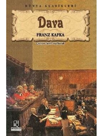 Dava - Franz Kafka - Anonim Yayınları