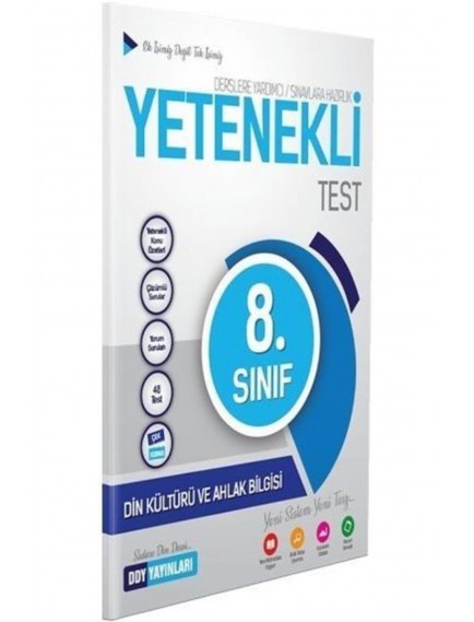 Ddy Yayınları 8. Sınıf Din Kültürü Ve Ahlak Bilgisi Yetenekli Test
