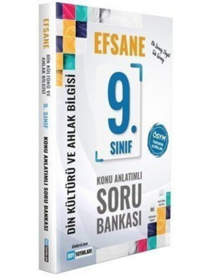 Ddy Yayınları 9. Sınıf Efsane Din Kültürü Ve Ahlak Bilgisi Konu Anlatımlı Soru Bankası