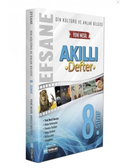 Ddy Yayınları 8. Sınıf Din Kültürü Ve Ahlak Bilgisi Efsane Akıllı Defter (23)