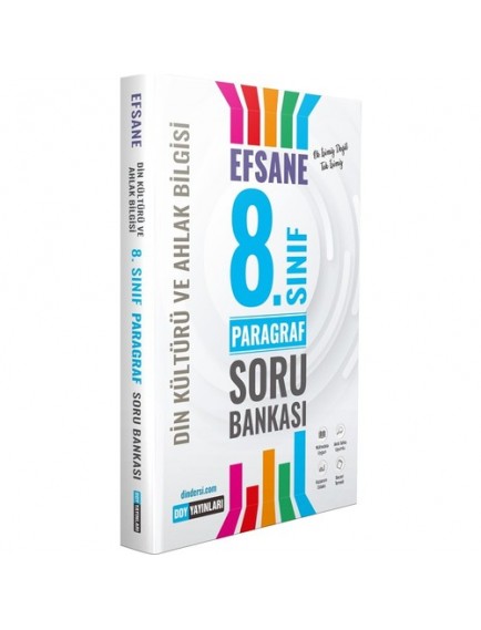 Ddy Yayınları 8. Sınıf Din Kültürü Ve Ahlak Bilgisi Efsane Paragraf Soru Bankası