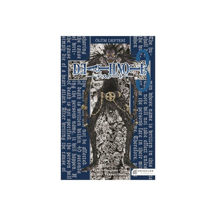 Death Note / Ölüm Defteri 03 - Tsugumı Ooba - Akılçelen Kitaplar