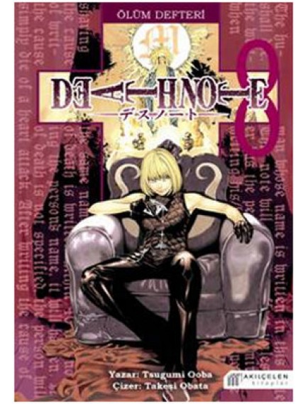 Death Note / Ölüm Defteri Cilt: 08 - Tsugumi Ooba - Akılçelen Yayınları