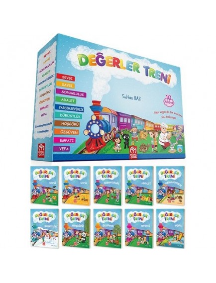 Değerler Treni (10 Kitap) - Sultan Baz - Model Yayınları
