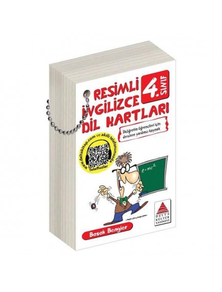 Delta Kültür Yayınları 4. Sınıf Resimli İngilizce Dil Kartları