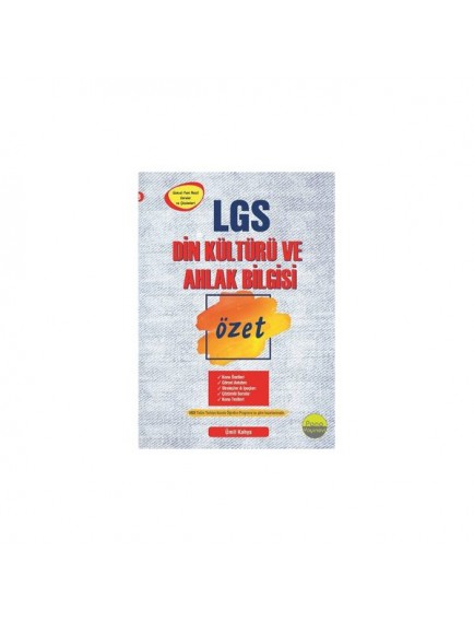 Delta Kültür Yayınları 8. Sınıf Din Kültürü ve Ahlak Bilgisi Özet Liselere Hazırlık