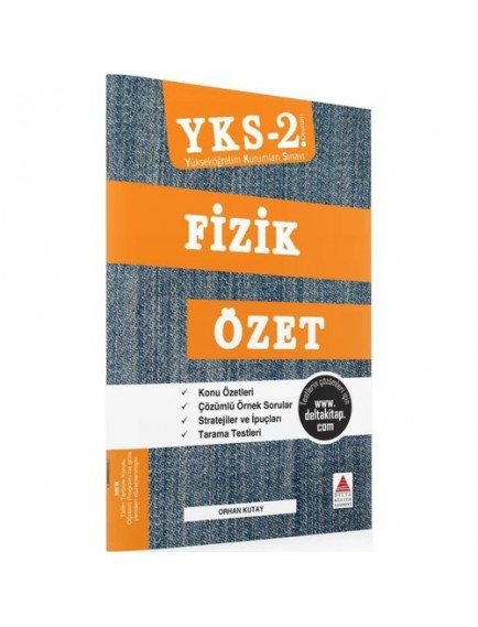 Delta Kültür Yayınları Ayt Fizik Özet