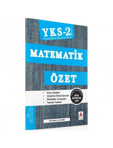 Delta Kültür Yayınları Ayt Matematik Özet
