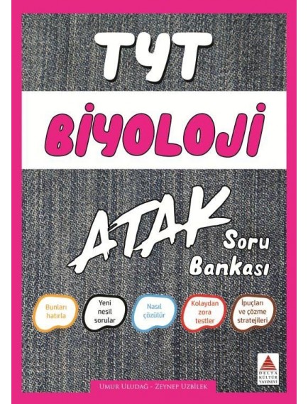 Delta Kültür Yayınları Tyt Biyoloji Soru Bankası