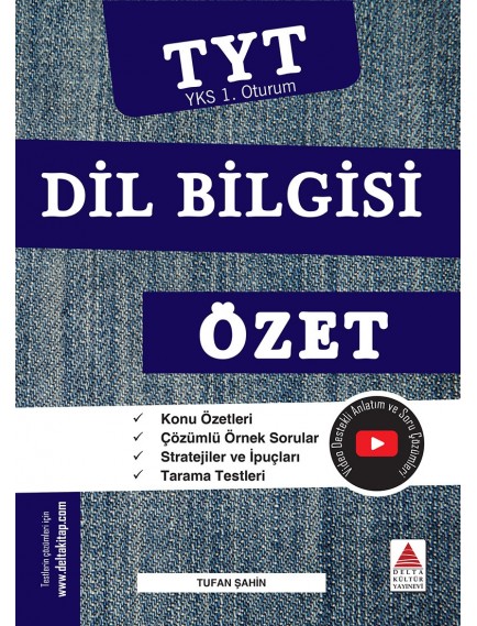 Delta Kültür Yayınları Tyt Dil Bilgisi Özet