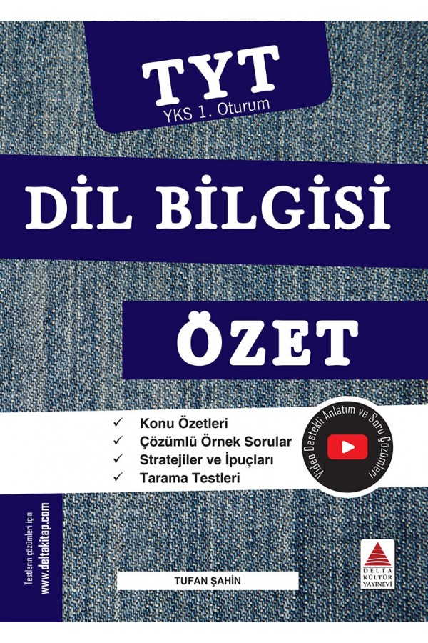 Delta Kültür Yayınları Tyt Dil Bilgisi Özet