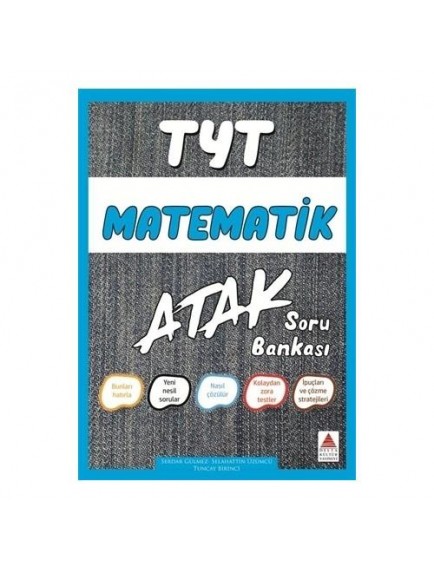Delta Kültür Yayınları Tyt Matematik Atak Soru Bankası