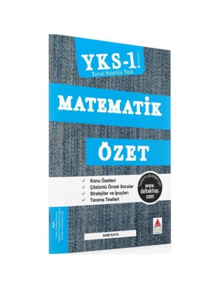 Delta Kültür Yayınları Tyt Matematik Özet