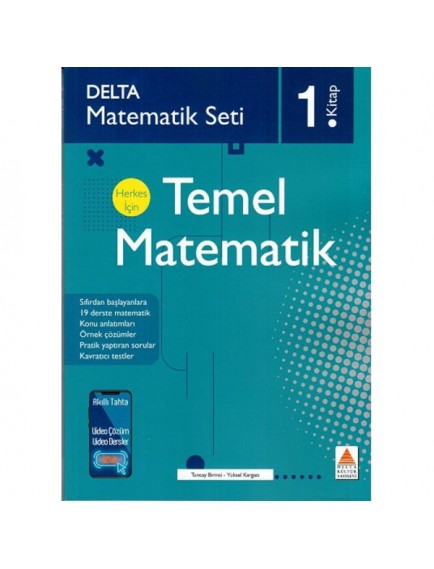 Delta Kültür Yayınları Tyt Matematik Seti 1 (Herkes İçin Temel Matematik )