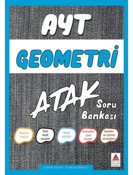 Delta Kültür Yayınları Ayt Geometri Soru Bankası