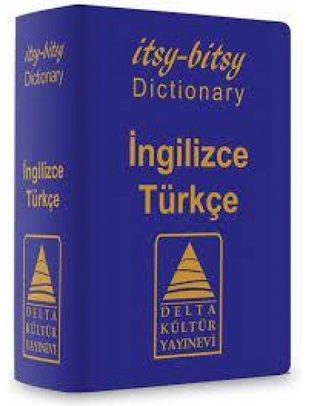 DELTA YAYINLARI TÜRKÇE-İNGİLİZCE MİNİ SÖZLÜK ITSY BITSY