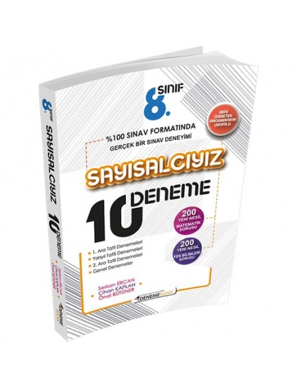 Denemebank Yayınları Lgs Pissa Sayısalcıyız 20 Deneme