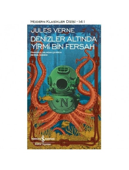 Denizler Altında Yirmi Bin Fersah - Jules Verne - İş Bankası Kültür Yayınları