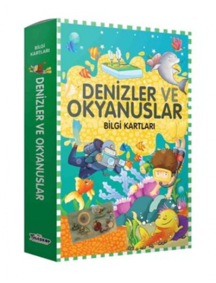 Denizler Ve Okyanuslar Bilgi Kartları - Kolektif - Teleskop Popüler Bilim Yayınları