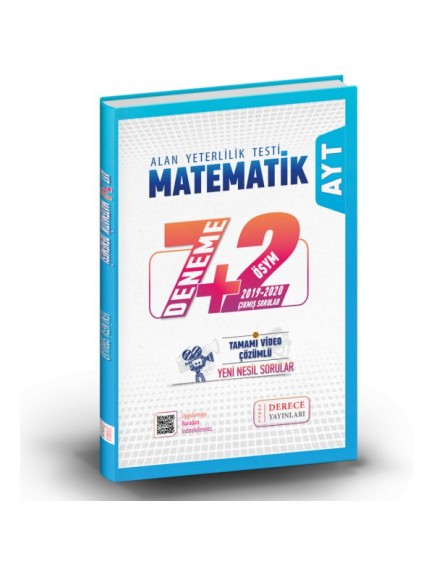 Derece Yayınları Ayt Matematik 7+2 Deneme