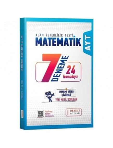Derece Yayınları Ayt Matematik 7 Deneme