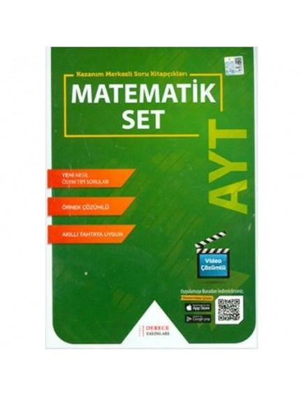 Derece Yayınları Ayt Matematik Set