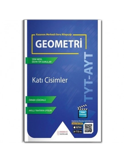 Derece Yayınları Tyt-Ayt Geometri Katı Cisimler