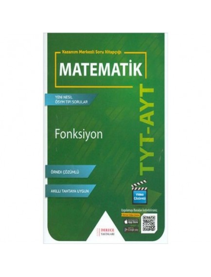 Derece Yayınları Tyt-Ayt Matematik Fonksiyon