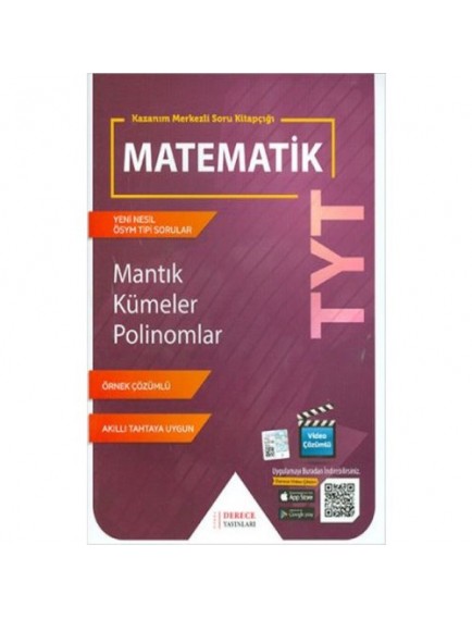Derece Yayınları Tyt Matematik Mantık-Kümeler-Polinomlar