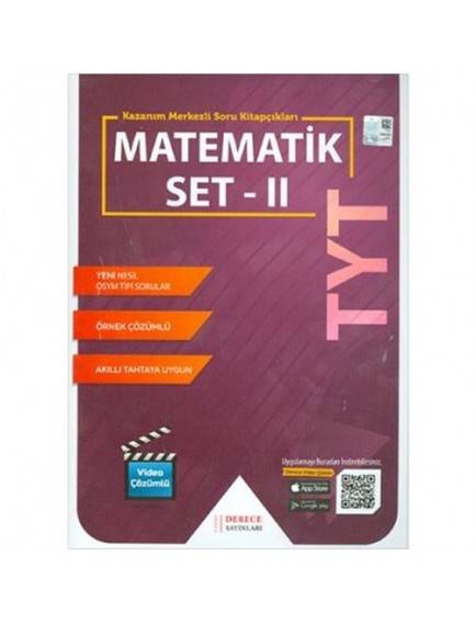 Derece Yayınları Tyt Matematik Set-Iı