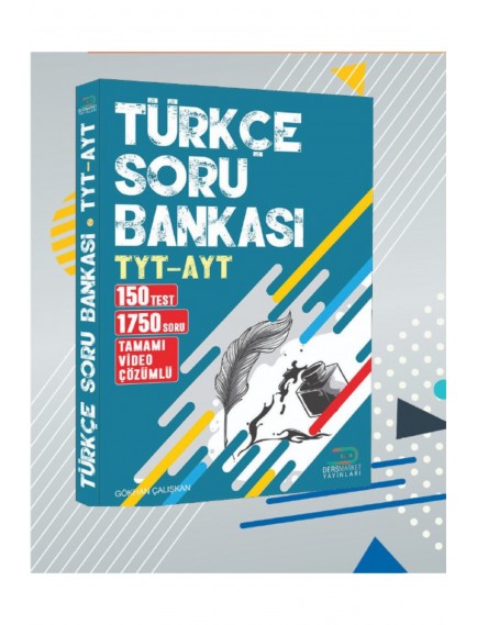 Ders Market Yayınları Tyt-Ayt Türkçe Soru Bankası